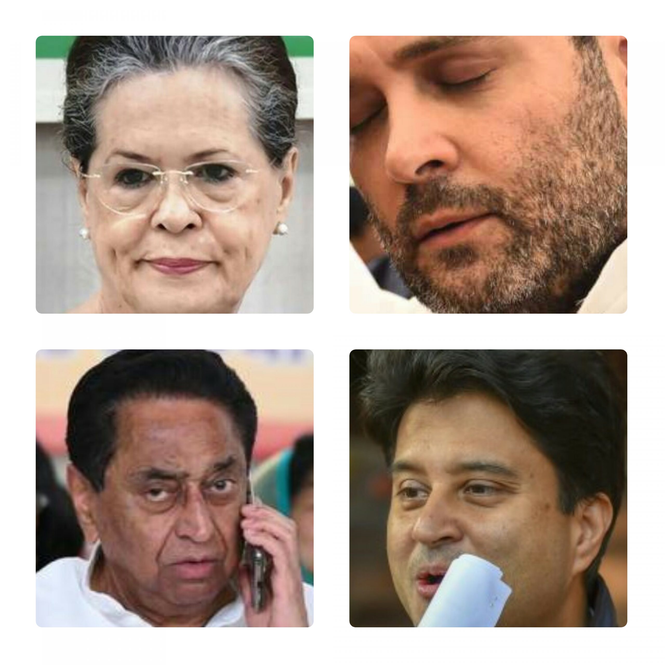 Kamal Nath takes resignation of ministers, Rahul rushes to meet Sonia