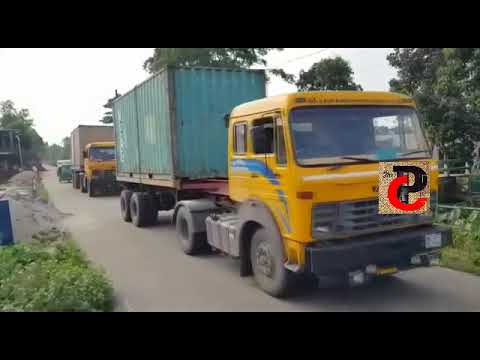 Trial consignment of goods arrives in Tripura via B’desh